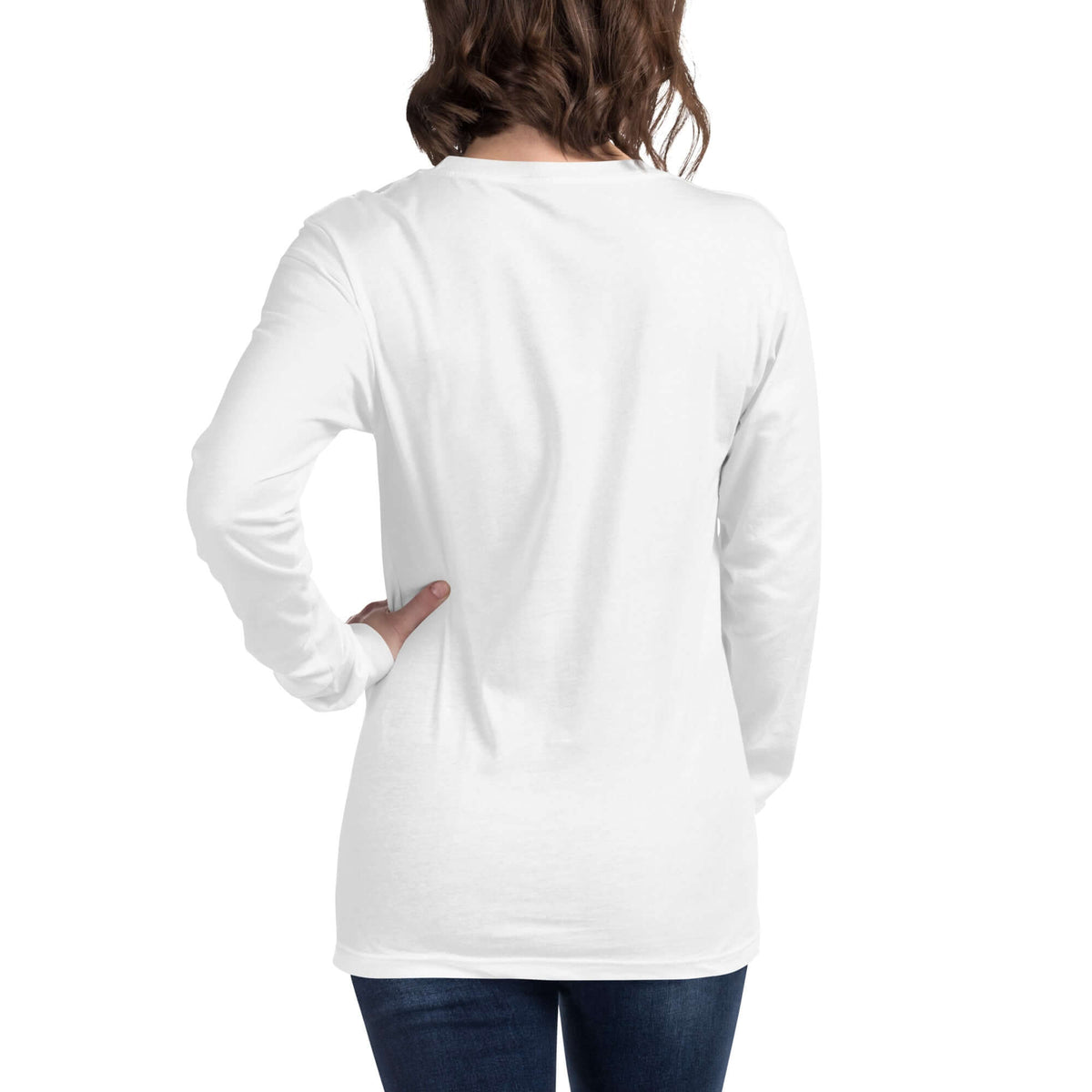 Eindhoven Trots long sleeve t-shirt featuring a photo of a canal in Eindhoven with natural light.