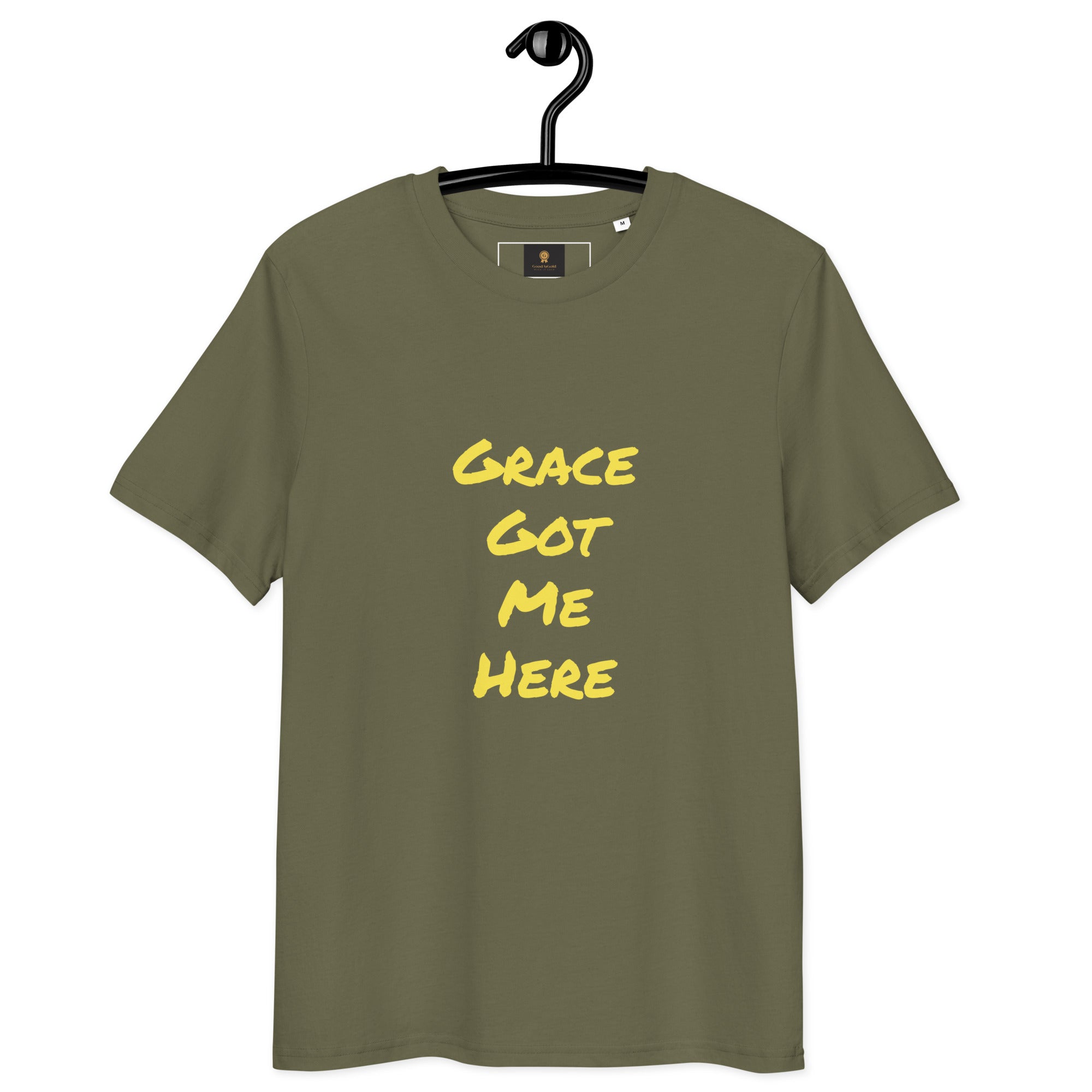 Grace Got Me Tee product mockup showcasing front design and fit
