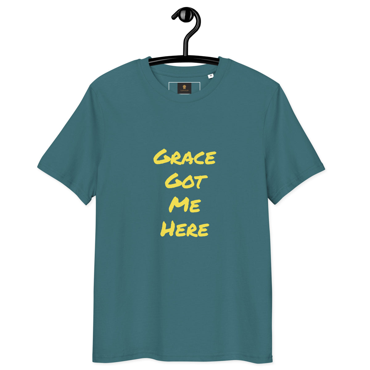 Grace Got Me Tee product mockup showcasing front design and fit